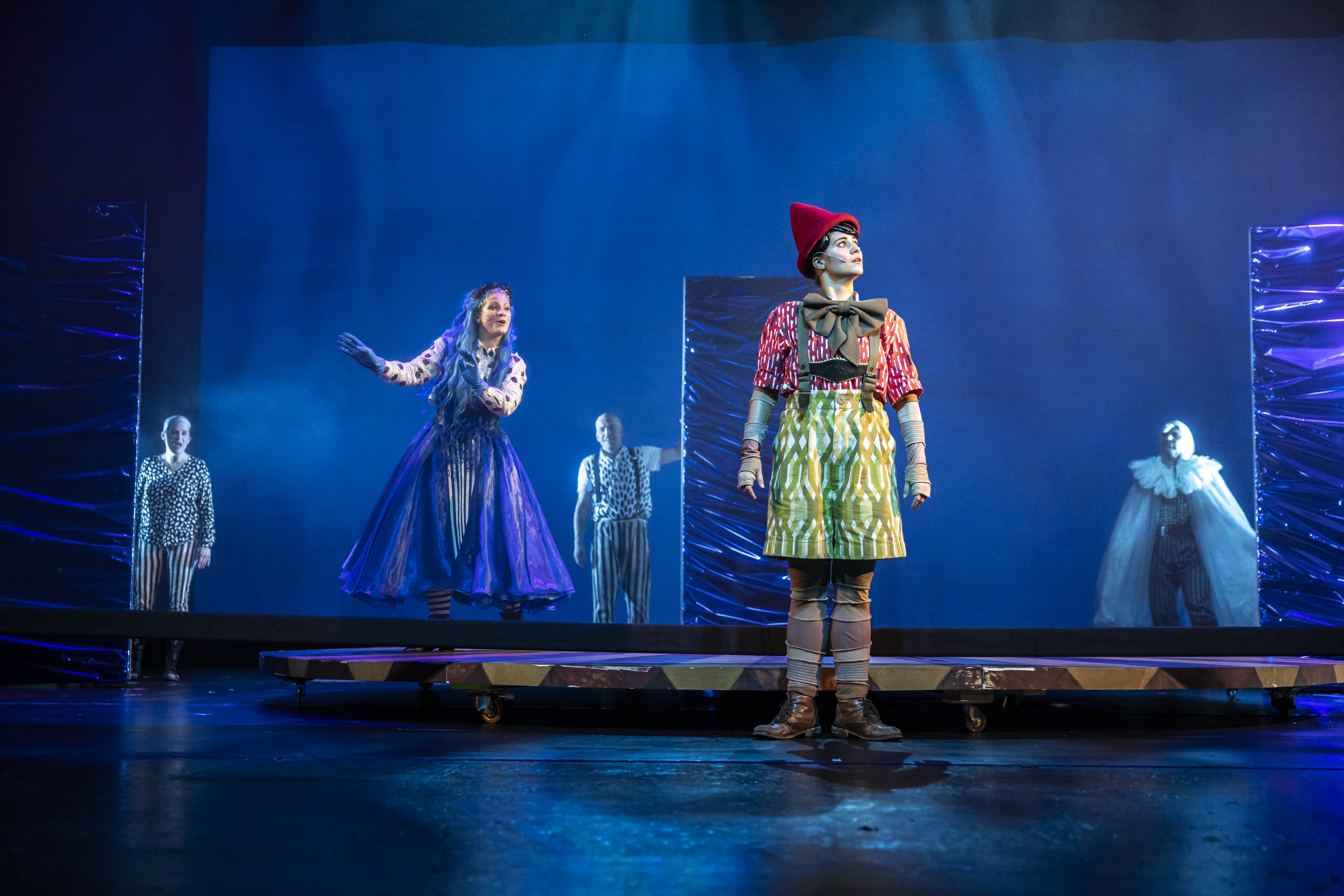 Szene aus "Pinocchio" , Foto: Jochen Quast.