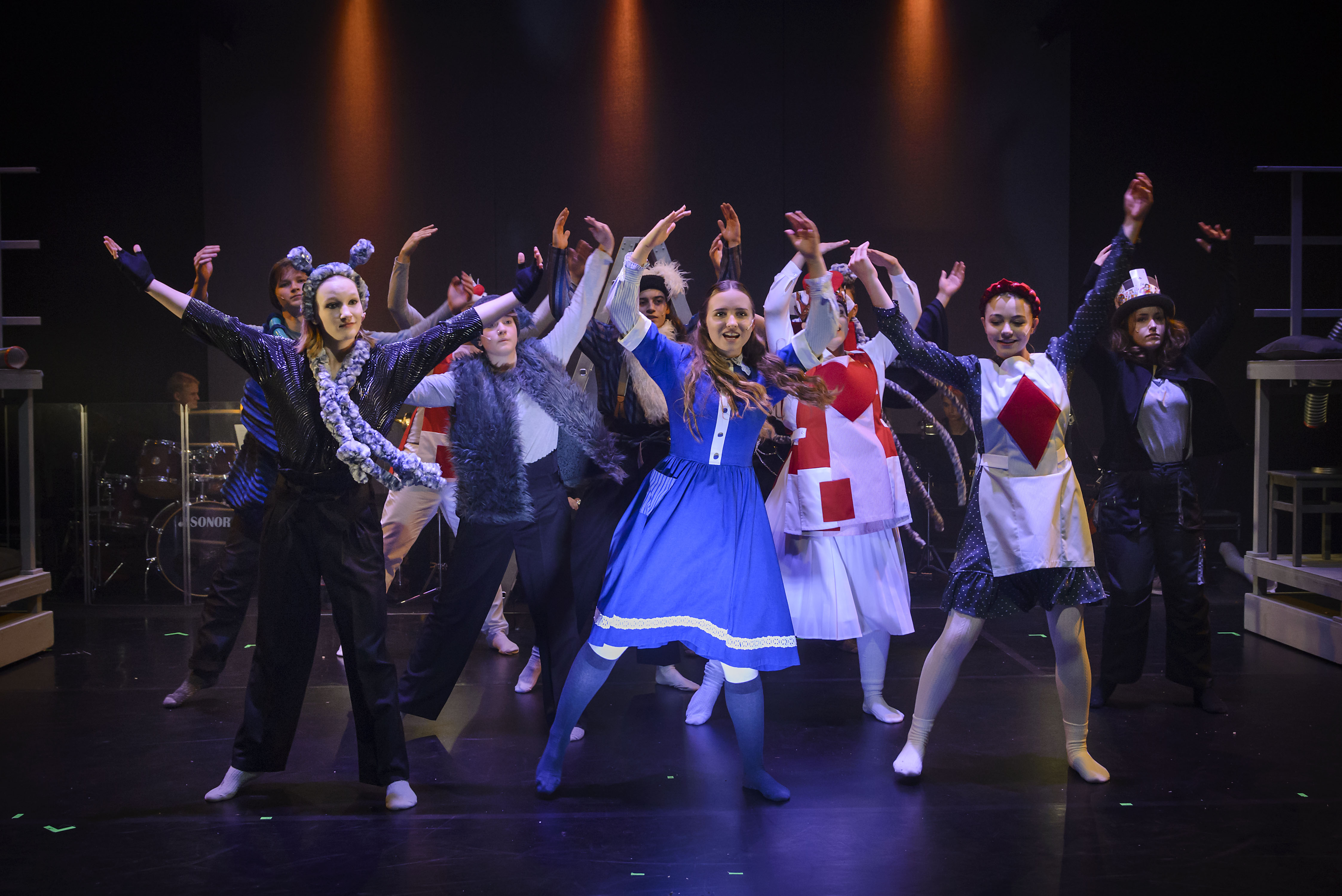 Alice By Heart, Musical im Theater Lüneburg, Foto: Nicolai Stephan